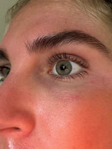 Eyebrow Tattoo result by Della Coast Beauty in Huntington Beach, CA