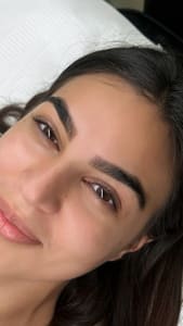 Eyebrow Tattoo result by Della's Beauty in Boca Raton, FL