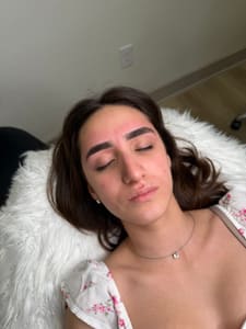 Eyebrow Tattoo result by Delmary Rodríguez Studio in Tomball, TX