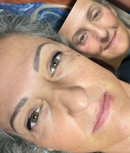 Eyebrow Tattoo result by DeLo Beauty Company in Colorado Springs, CO