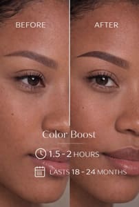 Eyebrow Tattoo result by Deluxe Brows in Santa Barbara, CA