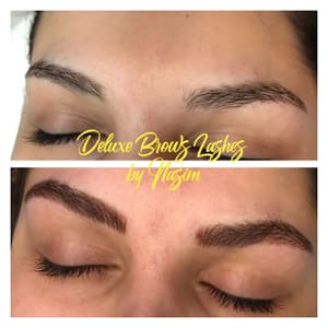 Eyebrow Tattoo result by Deluxe Brows Lashes in Columbia, MD