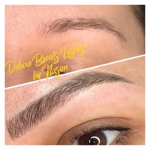 Eyebrow Tattoo result by Deluxe Brows Lashes in Columbia, MD