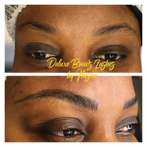 Eyebrow Tattoo result by Deluxe Brows Lashes in Columbia, MD