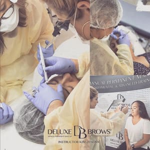 Eyebrow Tattoo result by Deluxe Brows Microblading in San Diego, CA