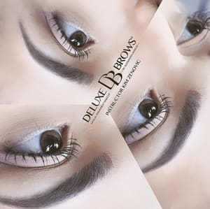 Eyebrow Tattoo result by Deluxe Brows Microblading in San Diego, CA