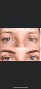 Eyebrow Tattoo result by Deluxe Permanent Makeup By Hinda in Sand Lake, FL