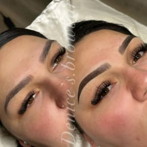 Eyebrow Tattoo result by Denice’s Brow Bar in Yuba City, CA