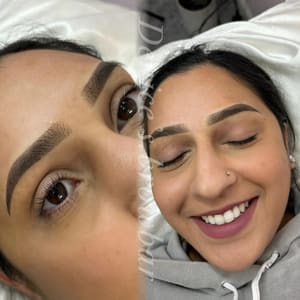 Eyebrow Tattoo result by Denice’s Brow Bar in Yuba City, CA