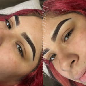 Eyebrow Tattoo result by Denice’s Brow Bar in Yuba City, CA