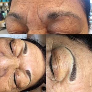 Eyebrow Tattoo result by Denise's Designs Salon in Oak Creek, WI