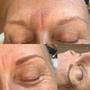 Eyebrow Tattoo result by Denise's Designs Salon in Oak Creek, WI