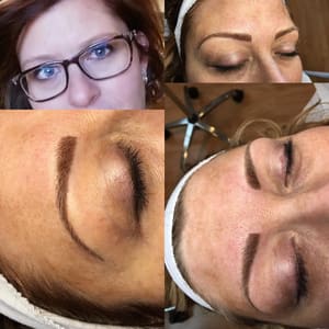 Eyebrow Tattoo result by Denise's Designs Salon in Oak Creek, WI