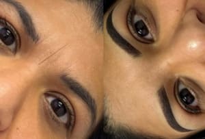 Eyebrow Tattoo result by Derma Caress by Kenida in Spring, TX