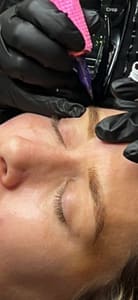 Eyebrow Tattoo result by Derma Dizzle in La Verne, CA