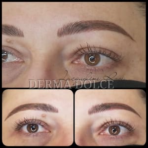 Eyebrow Tattoo result by Derma Dolce in Albuquerque, NM