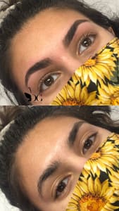 Eyebrow Tattoo result by Derma Glow Med Spa in Fairview Park, OH
