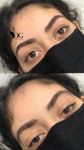 Eyebrow Tattoo result by Derma Glow Med Spa in Fairview Park, OH