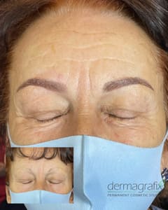Eyebrow Tattoo result by Dermagrafix Permanent Cosmetics in Stuart, FL