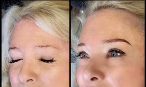 Eyebrow Tattoo result by Dermal Art by Lisa in San Pedro, CA