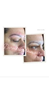 Eyebrow Tattoo result by Dermaline Skin Care & Academy in Longwood, FL