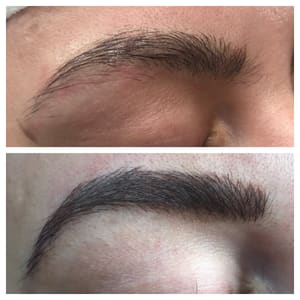Eyebrow Tattoo result by Dermaline Skin Care & Academy in Longwood, FL