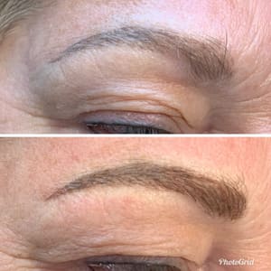 Eyebrow Tattoo result by Dermatech Permanent Cosmetics in Wenatchee, WA