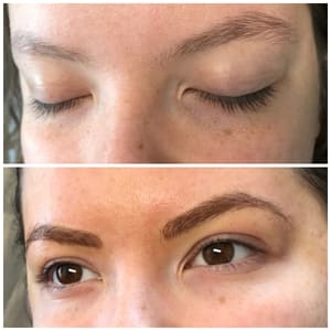 Eyebrow Tattoo result by Dermatech Permanent Cosmetics in Wenatchee, WA
