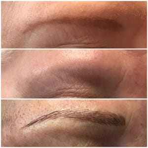 Eyebrow Tattoo result by Dermatech Permanent Cosmetics in Wenatchee, WA