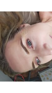 Eyebrow Tattoo result by Desert Rose Permanent Makeup in Las Vegas, NV