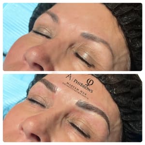 Eyebrow Tattoo result by DESIGN ME Brows in Maple Grove, MN