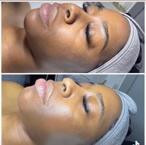 Eyebrow Tattoo result by DesignDria Beauty Bar in Houston, TX
