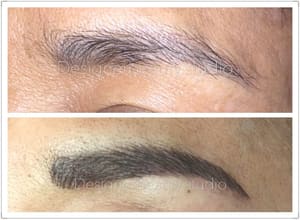 Eyebrow Tattoo result by Designer Beauty (Skin Care and Permanent Make-up by Chin Lee) in Northridge, CA