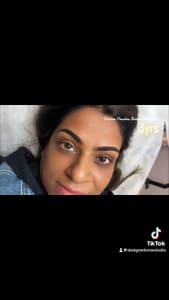 Eyebrow Tattoo result by Designer Brow Studio in Canton Township, MI