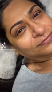 Eyebrow Tattoo result by Designer Brow Studio in Canton Township, MI