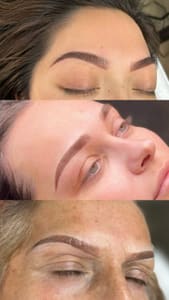 Eyebrow Tattoo result by Desire Ink X JF Beauty in San Diego, CA