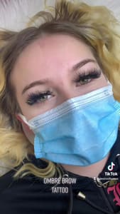 Eyebrow Tattoo result by Desired Brows in Laurel, MD