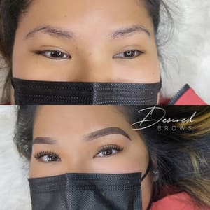 Eyebrow Tattoo result by Desired Brows in Laurel, MD