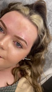Eyebrow Tattoo result by Desthetics in Marietta, OH