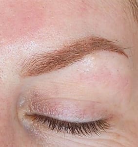 Eyebrow Tattoo result by Devine Beauty Marks in Salem, OH