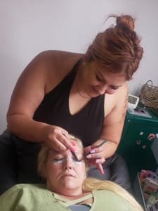 Eyebrow Tattoo result by Devyn Buschard Permanent + Semi Permanent Makeup Artist in Bellevue, KY