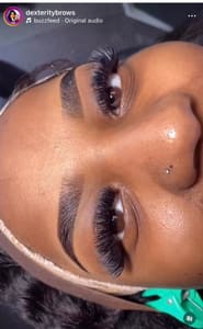 Eyebrow Tattoo result by Dexterity Brows by Crystal West in Houston, TX