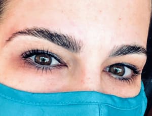 Eyebrow Tattoo result by Deyo Studio in Birmingham, MI