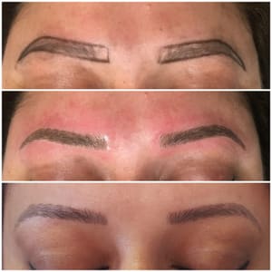 Eyebrow Tattoo result by DFW Microblading in Dallas, TX