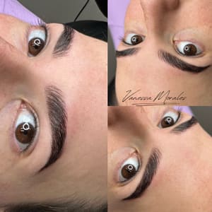 Eyebrow Tattoo result by DFW Vanne Brows Studio in Fort Worth, TX