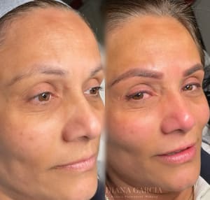 Eyebrow Tattoo result by DG Beauty & Permanent Makeup in Chicago, IL