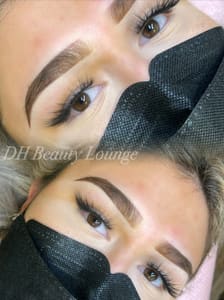 Eyebrow Tattoo result by DH Beauty Lounge, LLC in Riverside, CA