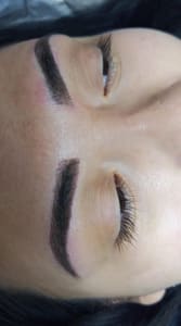 Eyebrow Tattoo result by Diamond Beauty Bar in Englewood, CO