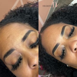Eyebrow Tattoo result by Diamond Minkss in Blue Ash, OH
