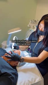 Eyebrow Tattoo result by Diamond & Nails Spa in Tampa, FL